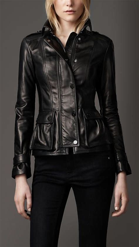 burberry womens biker jacket|Burberry female jackets.